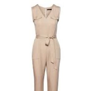 Banana Republic Khaki Jumpsuit
